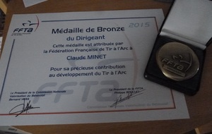 Médaille de la FFTA
